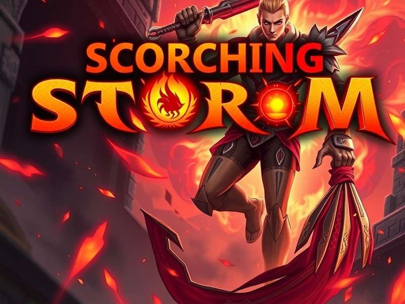Scorching Storm India Popularity Map